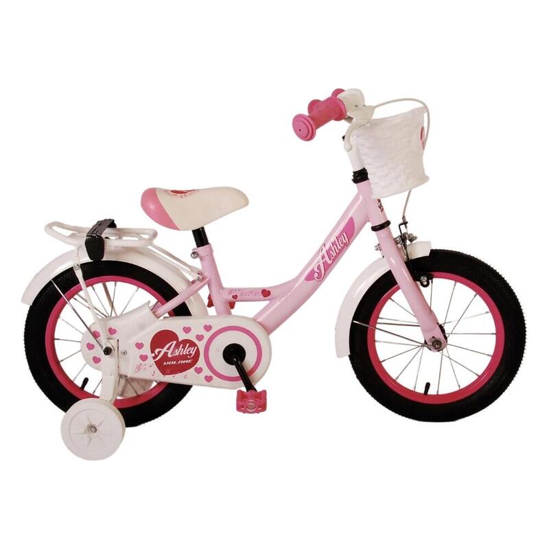 Kinderfiets Volare Ashley - Meisjes - 12 inch - Wit