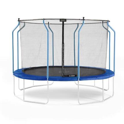 Trampoline Springsafe Plum Wave - 427 cm - Brouillard inclus