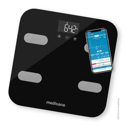 medisana BS 602 connect WIFI. App Balance d'analyse corporelle jusqu'à 180 kg