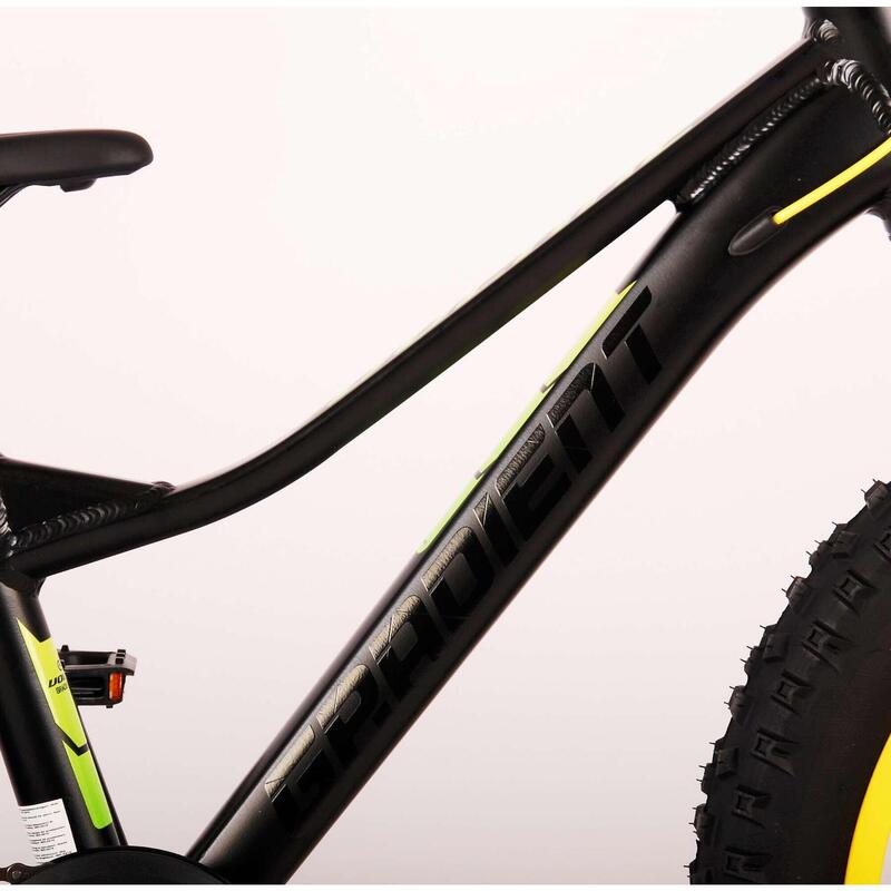 VOLARE BICYCLES Verloop 20-inch kinderfiets, zwart geel groen