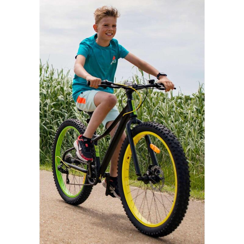 Vélo pour enfants Volare Gradient - Garçons - 20 pouces - Noir Jaune Vert -