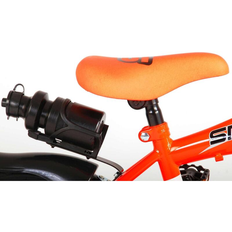 Vélo pour enfants Volare Sportivo - Garçons - 14 pouces - Neon Orange / Black