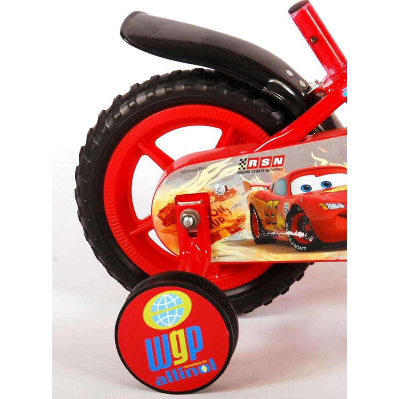 Vélo pour enfants Disney Cars - Garçons - 10 pouces - Rouge - Go-getter