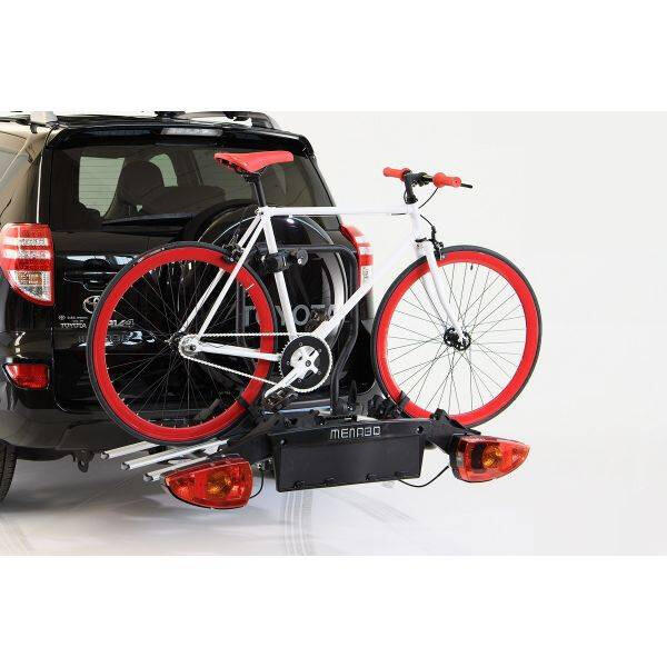Suport Menabo Sirio Plus pentru 3 biciclete cu prindere pe carligul de remorcare