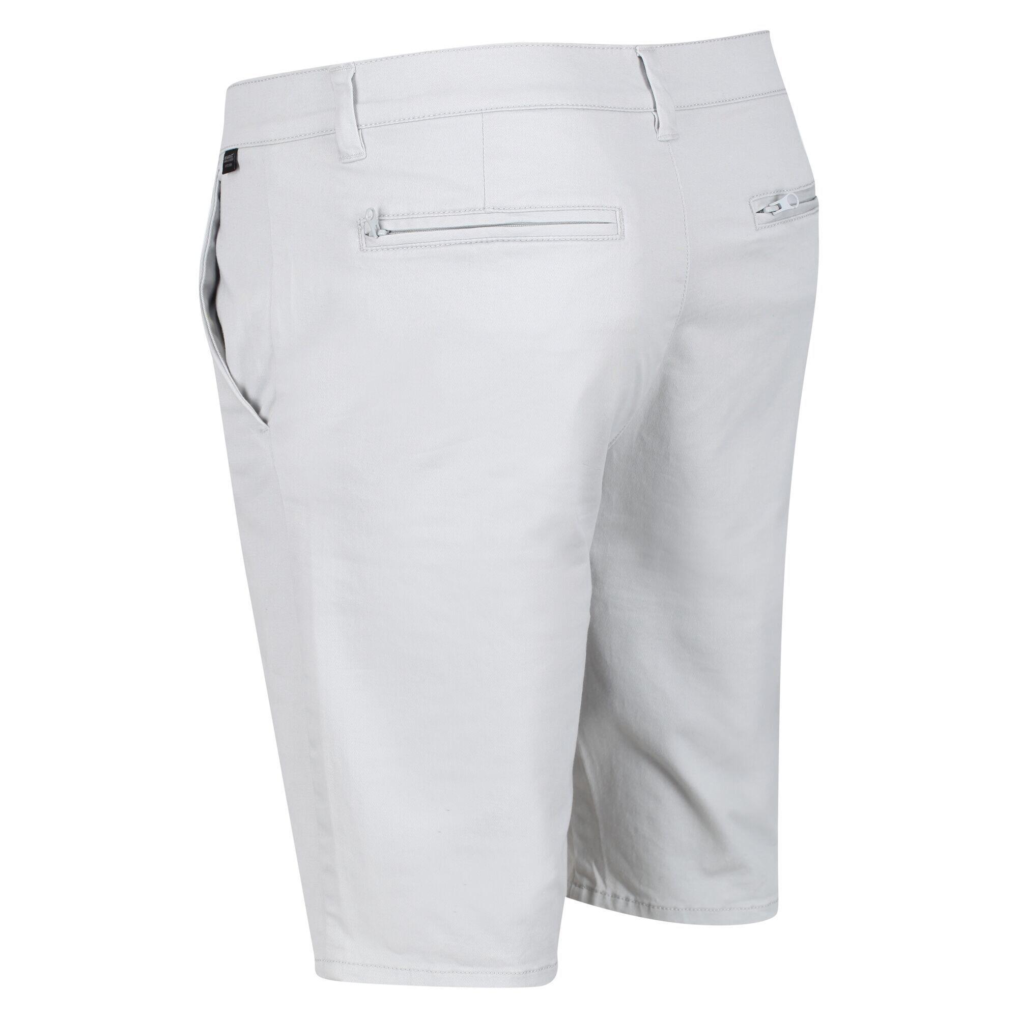 Mens Sandros Shorts (Silver Grey) 3/5