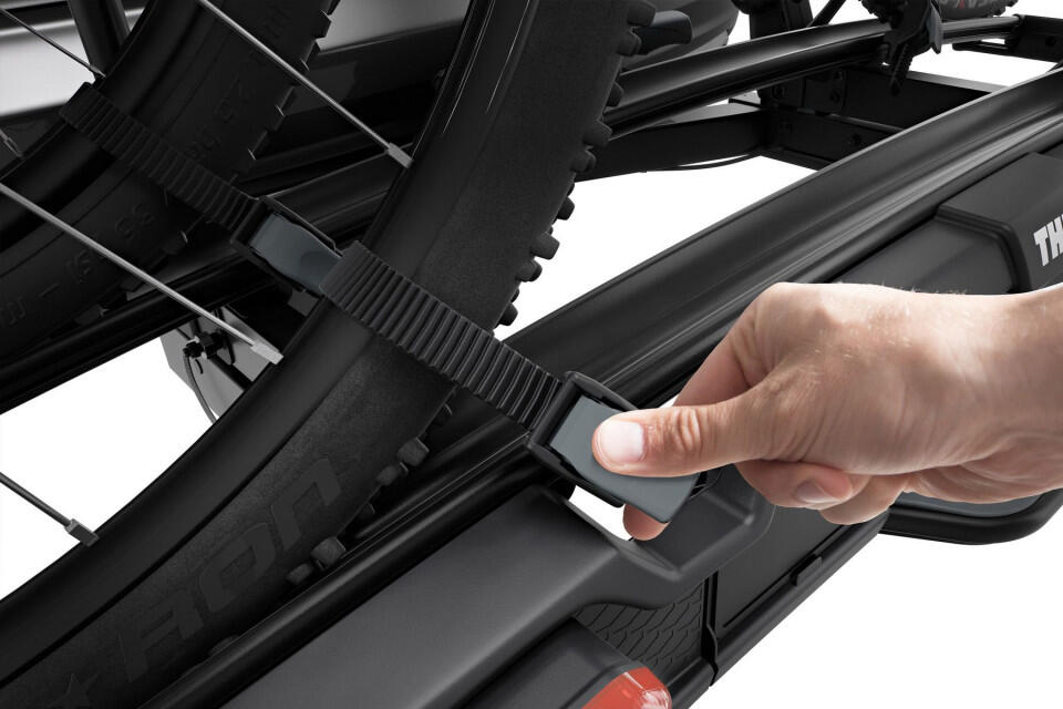 Portabici da installare sul gancio di traino Thule VeloSpace XT 2(3) bikes Black 7/7