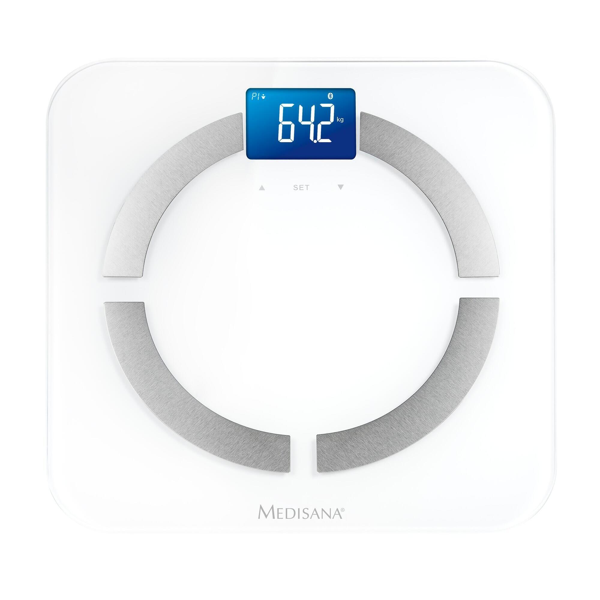 Medisana - Medisana Bs 430 Connect With App - Balance D'Analyse Corporelle Jusqu'à 180 Kg - Balance - Blanc - Taille Unique - Decathlon