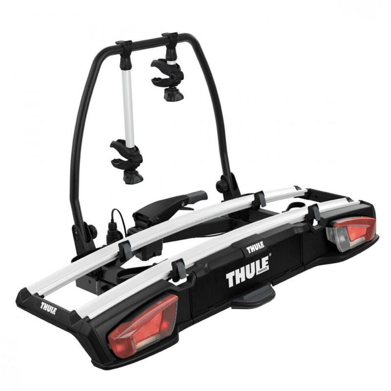 Suport Thule VeloSpace XT, prindere pe carligul de remorcare, pentru 2 biciclete