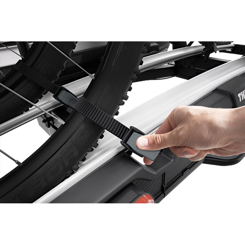 Suport Thule VeloSpace XT, prindere pe carligul de remorcare, pentru 2 biciclete