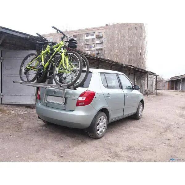 Porte-vélos sur hayon Menabo Logic 3 – pour 3 vélos, charge 45 kg, acier 5/7