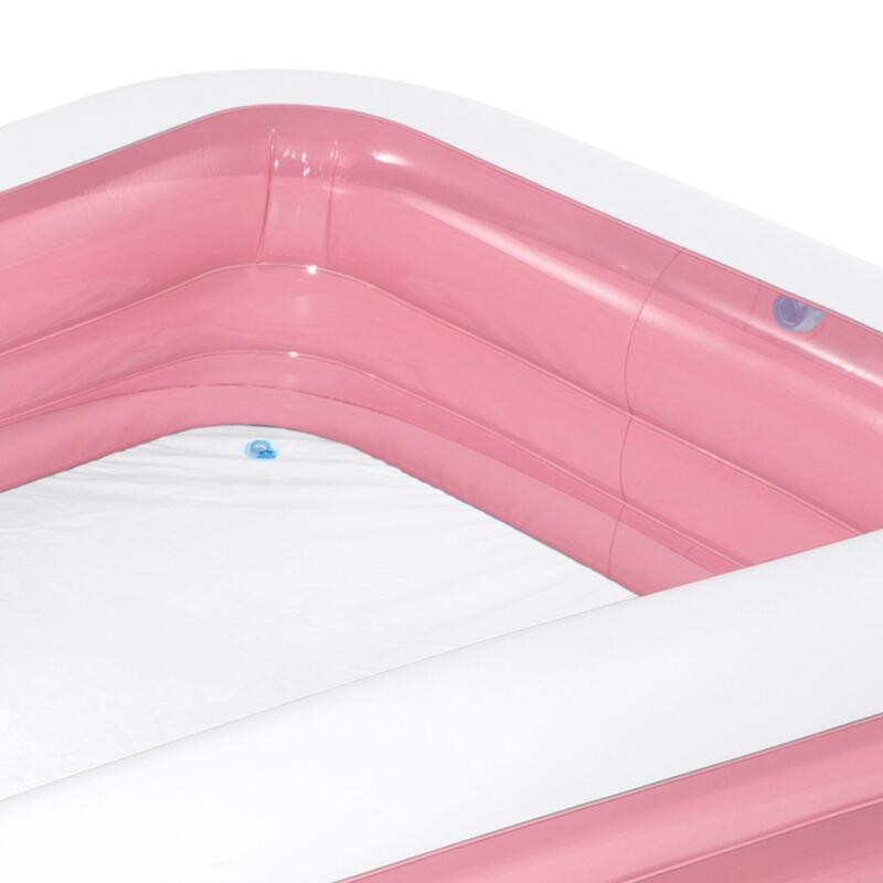 Piscina hinchable para niños rosa 305x183x56 cm INTEX