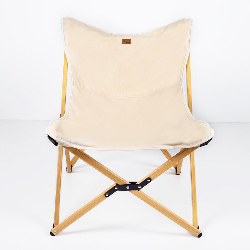 Pack 2 sillones plegables glamping c/bolsa transporte Aktive