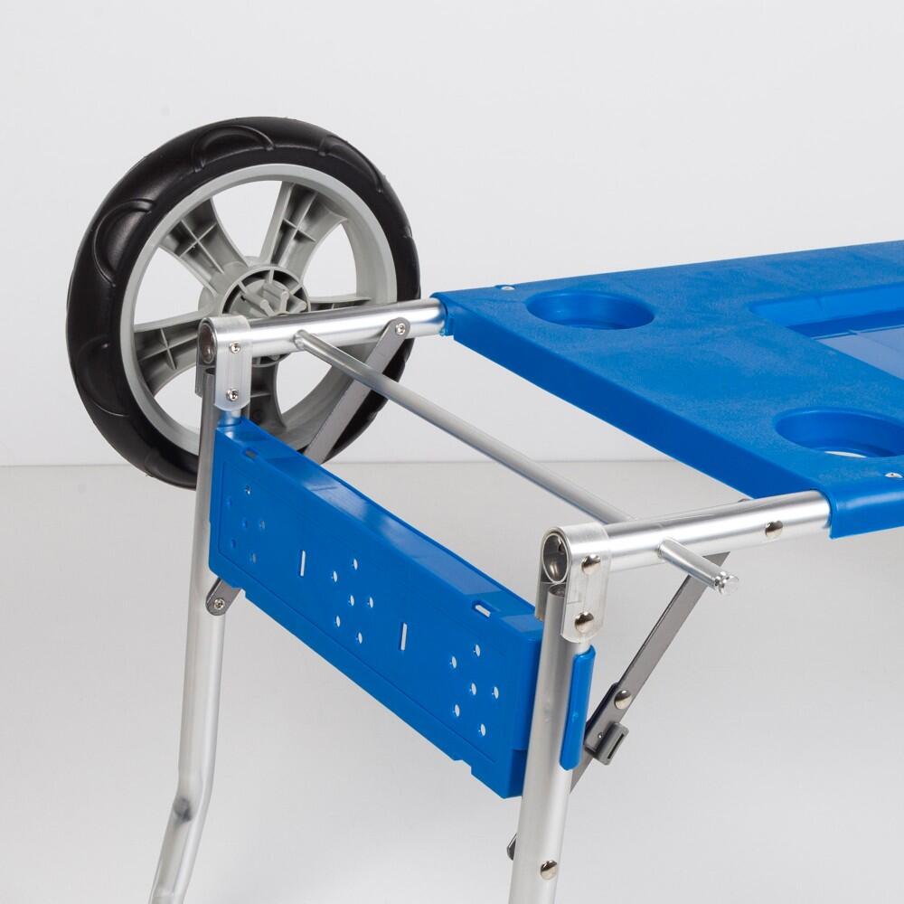 Chariot de plage pliable avec base extensible Aktive 7/7