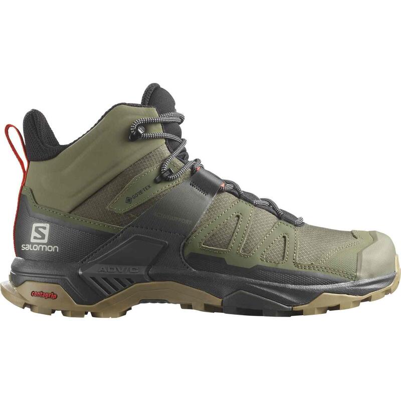 Ghete Multisport Barbati X ULTRA 4 MID Gore-Tex Kaki