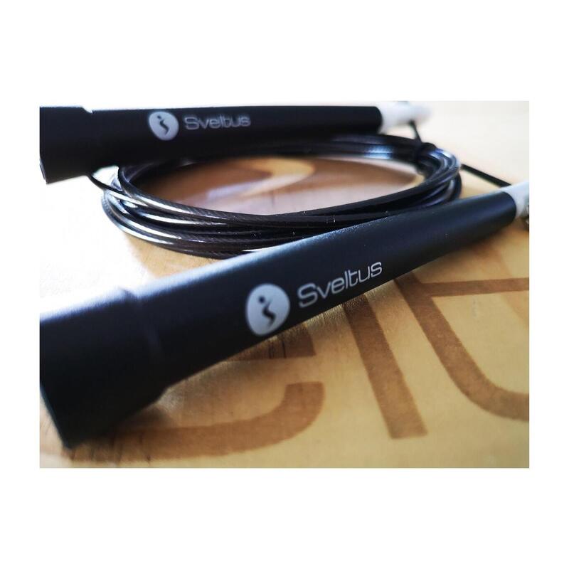 Skakanka speed rope Sveltus czarna
