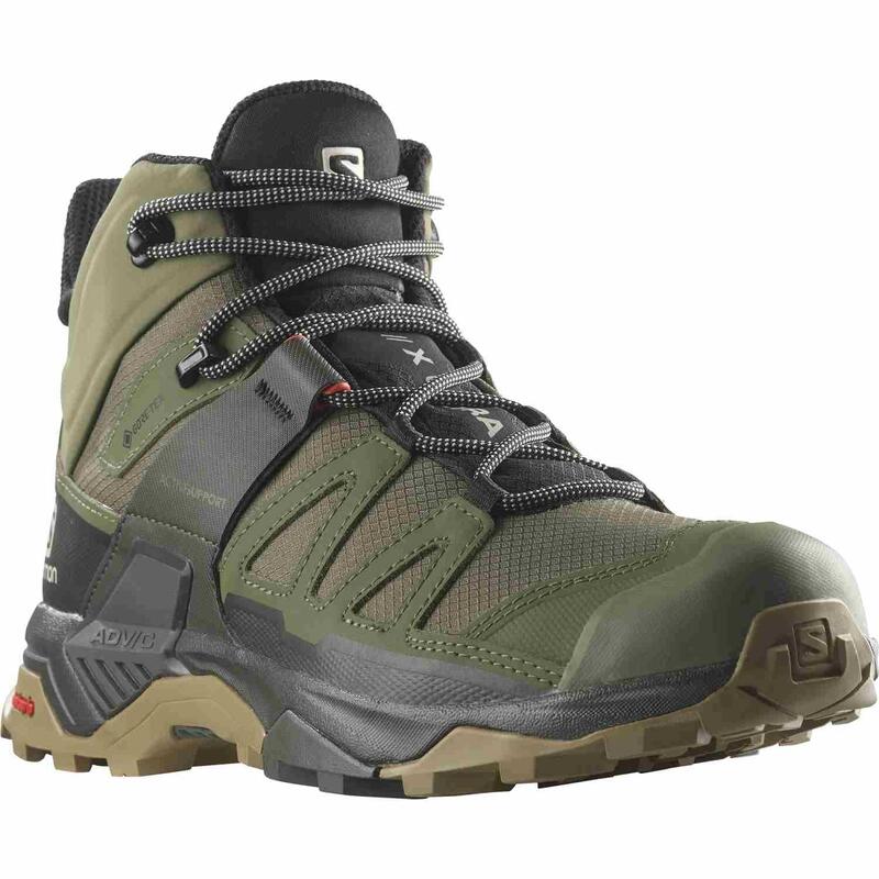 Ghete Multisport Barbati X ULTRA 4 MID Gore-Tex Kaki