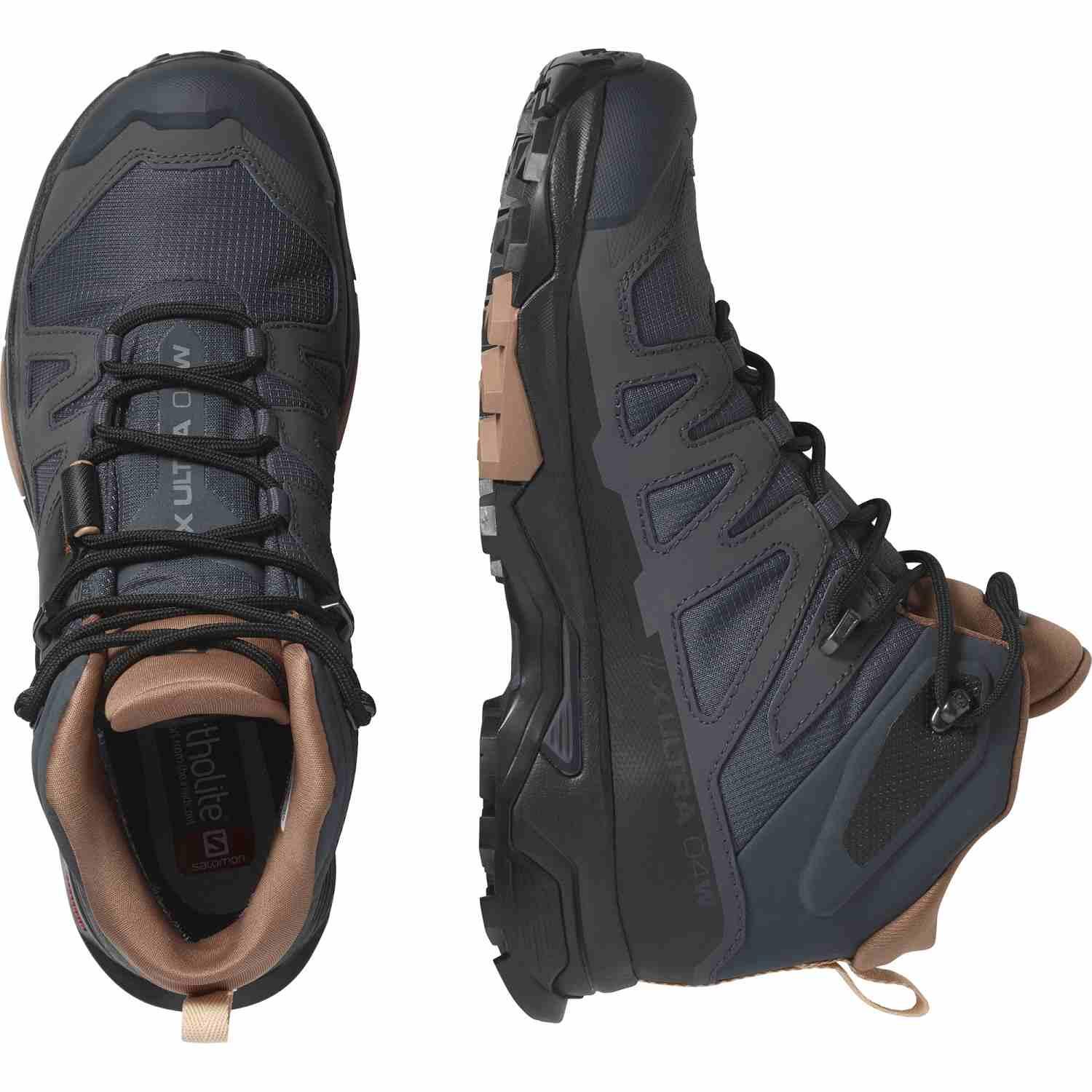 Wanderstiefel X Ultra 4 Mid GTX W Damen - Schwarz 3/7