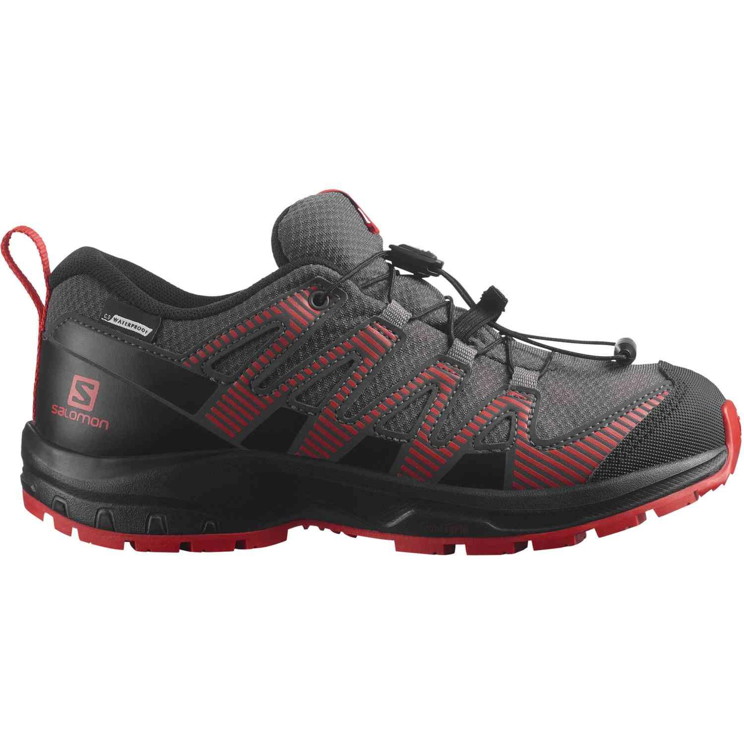 Salomon - Chaussures De Randonnee Salomon Modèle Xa Pro V8 J Pour Unisexe Enfants - Chaussures De Sport - Gris - Decathlon