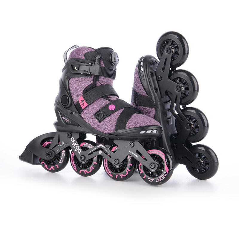 Inline skate Tempish AYROO Top 90 - zwart / paars