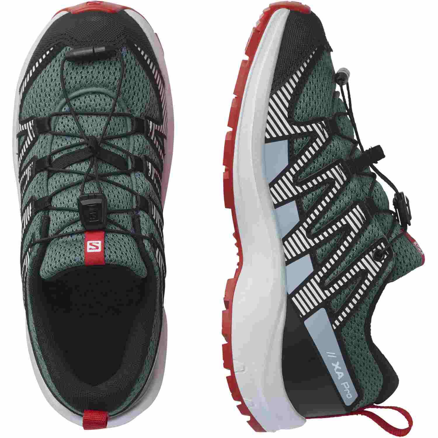 Sapatilhas Salomon Xa Pro V8 Turquesa Infan para mulheres 3/5