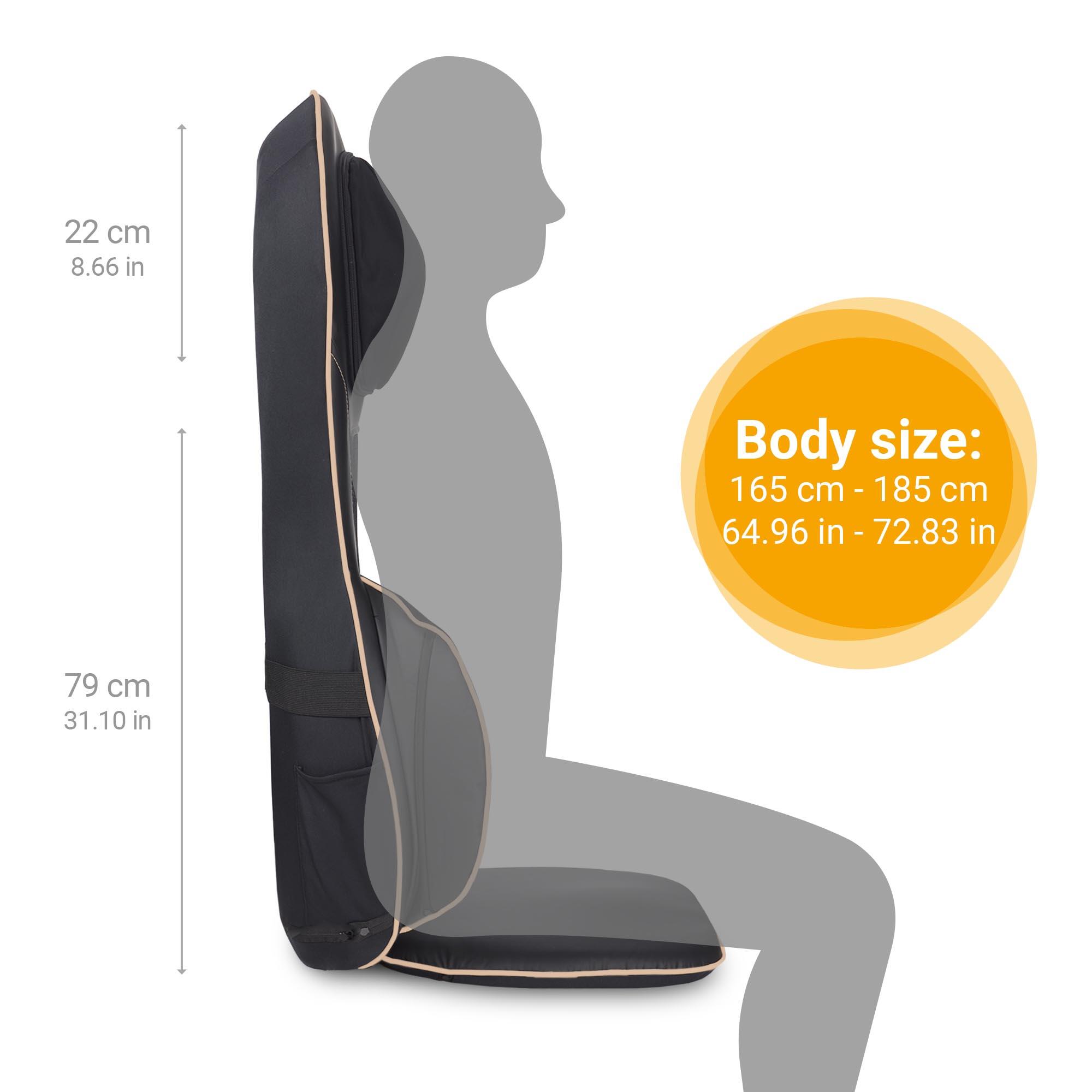 Respaldo de Masaje Shiatsu Medisana MC 825 con Acupresión, Calor y 3 niveles 2/7