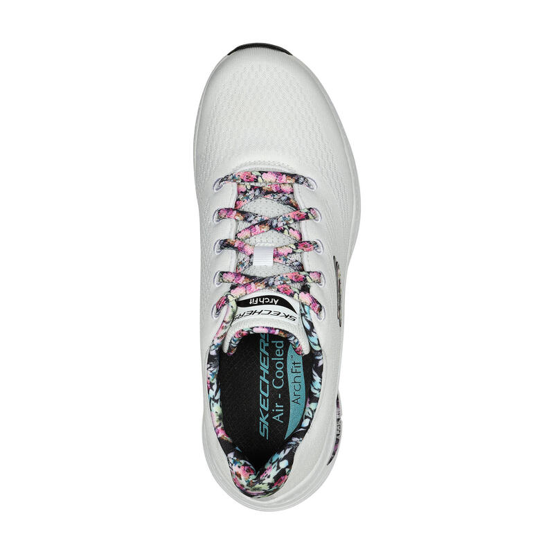 SKECHERS Women ARCH FIT FIRST BLOSSOM Sneakers Vit / Veelkleurig