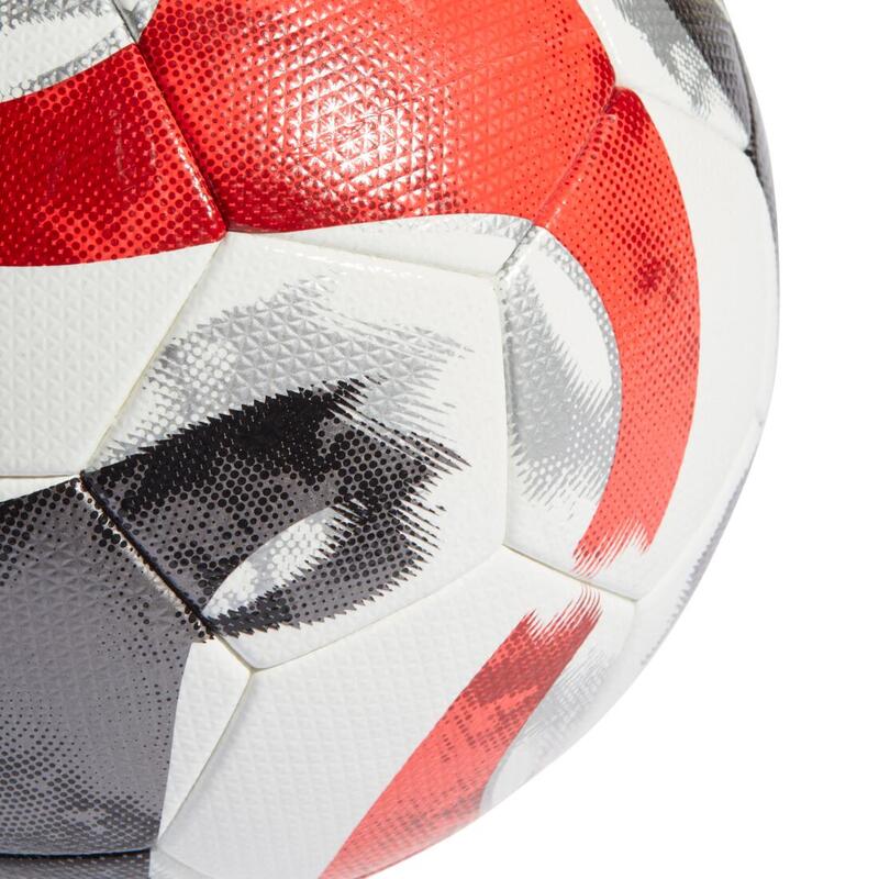 Ballon de foot football - Tiro Pro blanc adulte