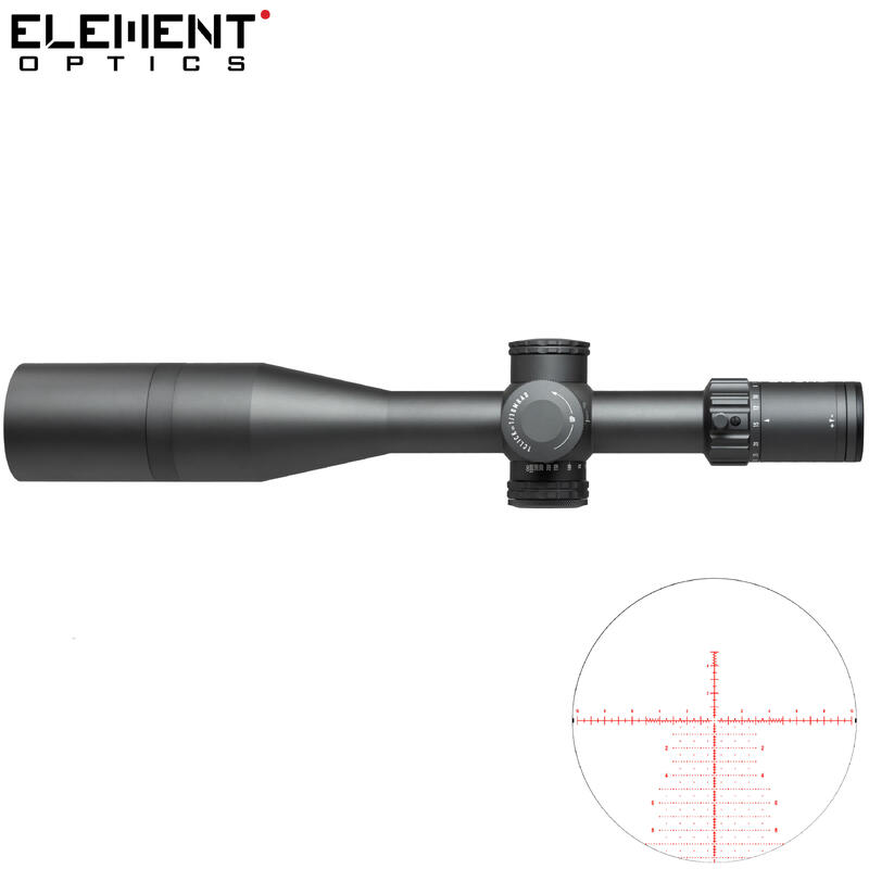 Mira Element Optics Theos 6-36X56 FFP MRAD APR-2D Black
