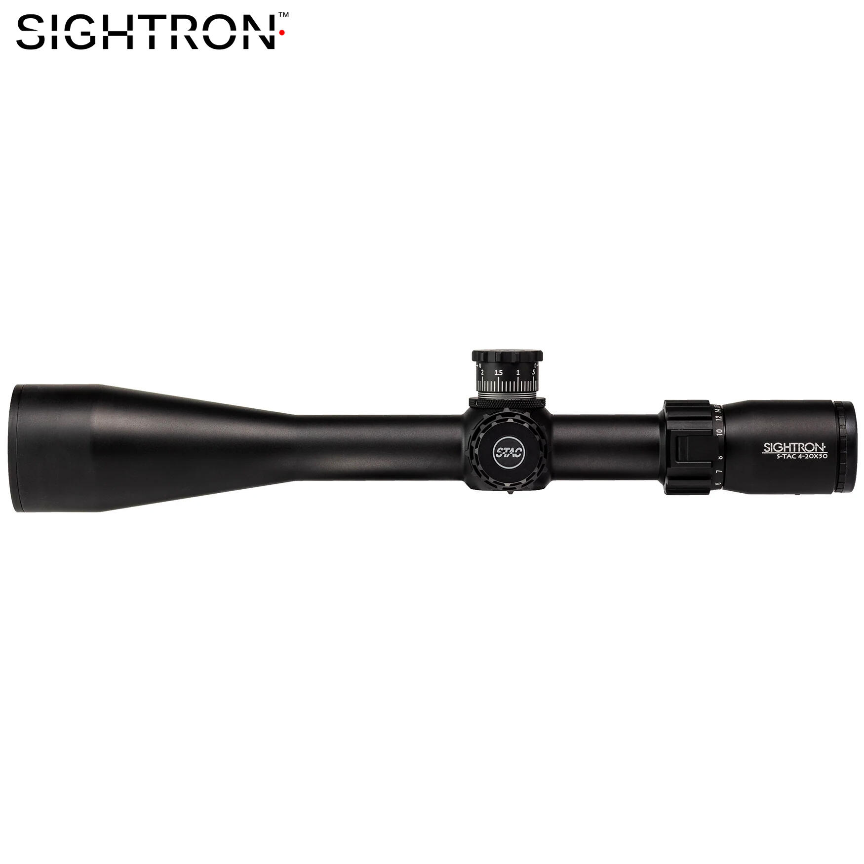 CANNOCCHIALE DA PUNTAMENTO SIGHTRON S-TAC 4-20X50 FFP ZS IR MH 2/6