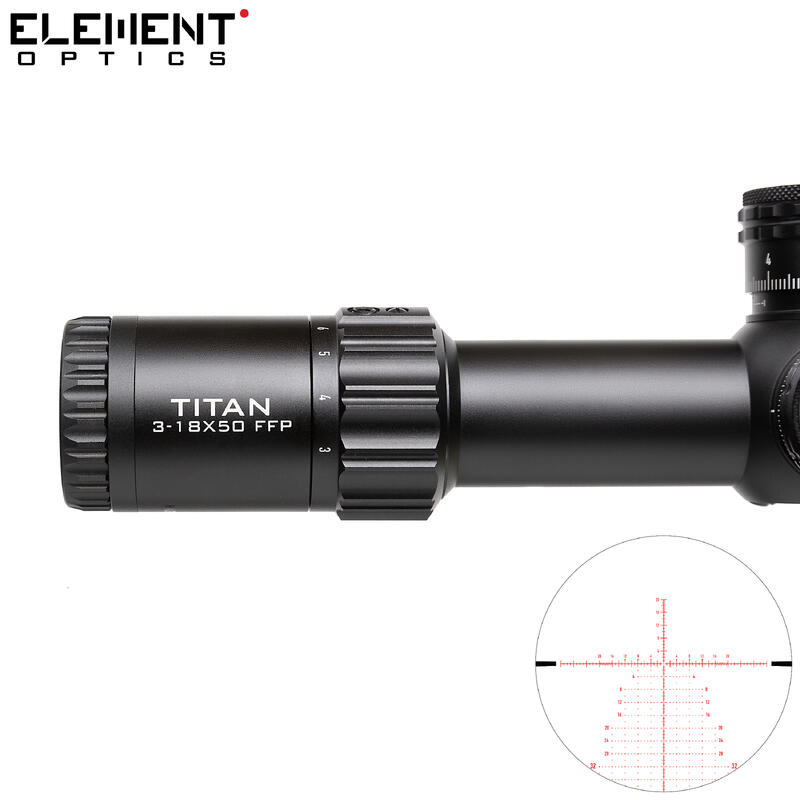 ELEMENT OPTICS TITAN 3-18X50 FFP MOA APR-2D RICHTKIJKER