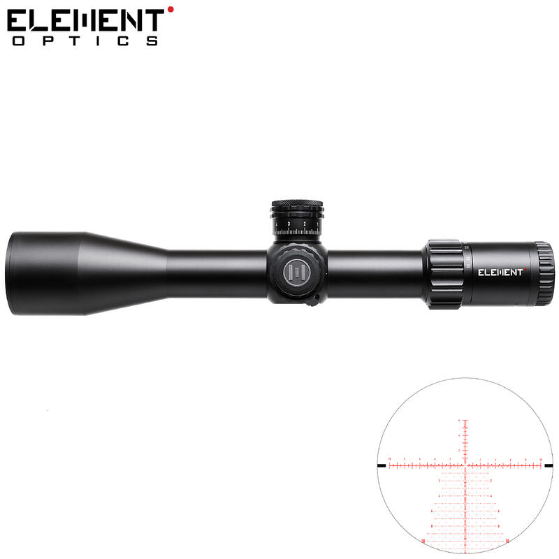 CANNOCCHIALE DA PUNTAMENTO ELEMENT OPTICS TITAN 3-18X50 FFP MRAD APR-2D