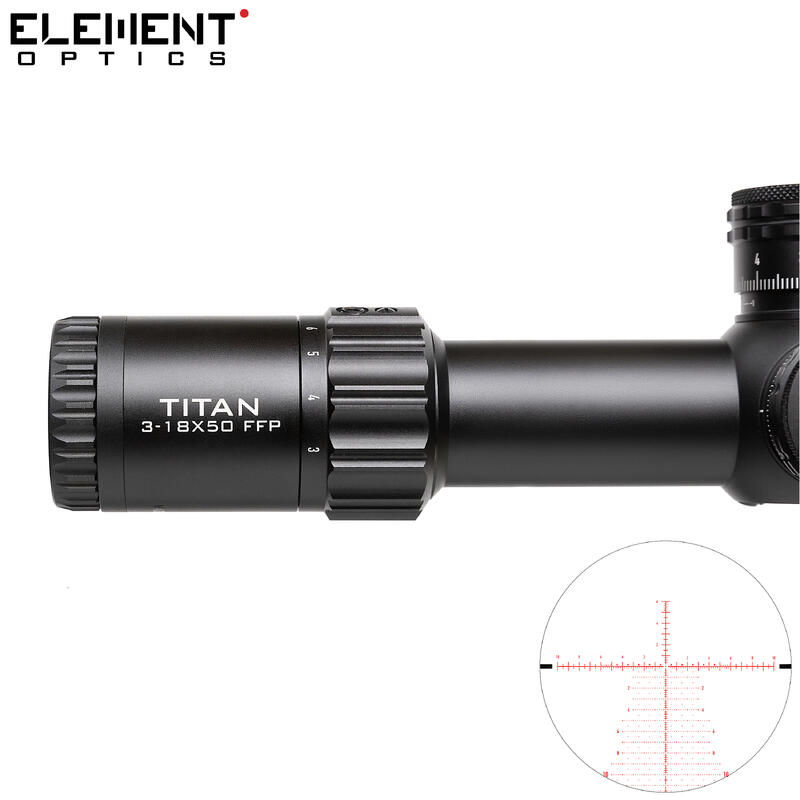 VISOR ELEMENT OPTICS TITAN 3-18X50 FFP MRAD APR-2D