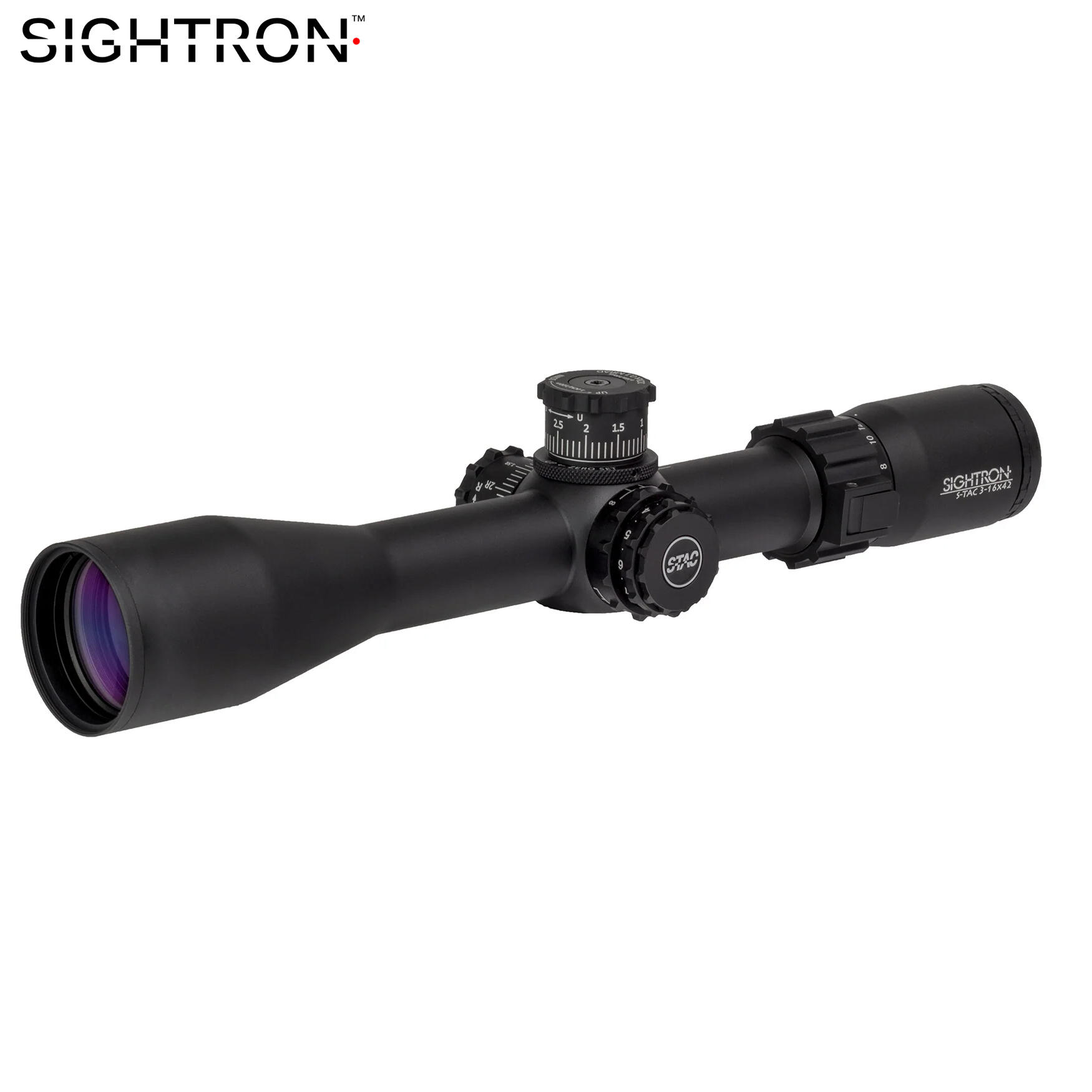 Sightron - Lunette De Tir Sightron S-tac 3-16x42 Ffp Zs Ir Mh - Lunette De Visée - Noir - Taille Unique - Decathlon