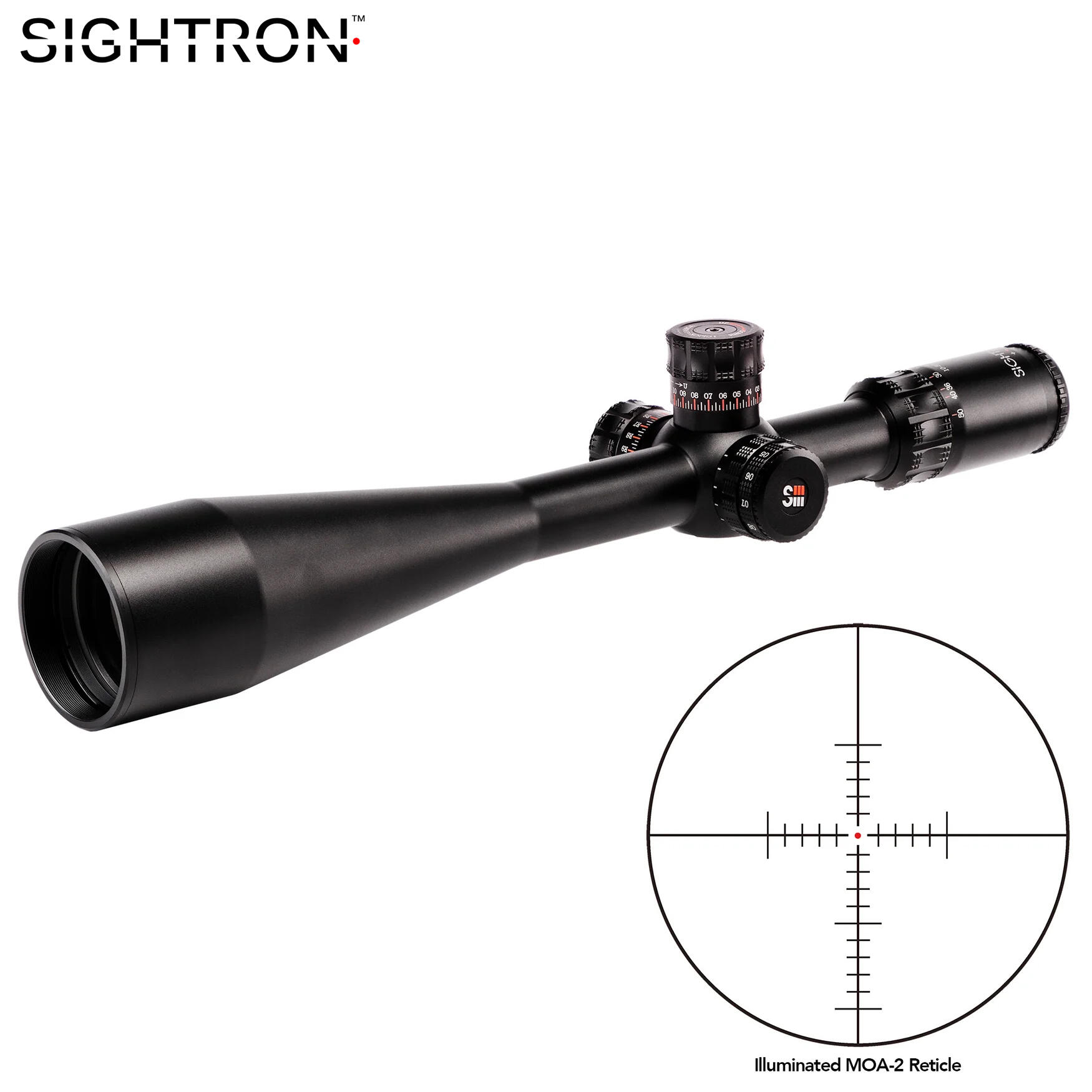 SIGHTRON SIII PLR 10-50X60 ZERO STOP IR MOA-2 RICHTKIJKER 6/6