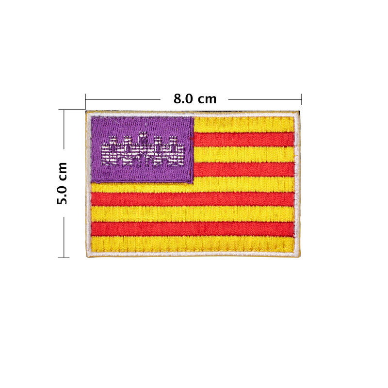 Velcro-patch Balearische vlag Elitex Training