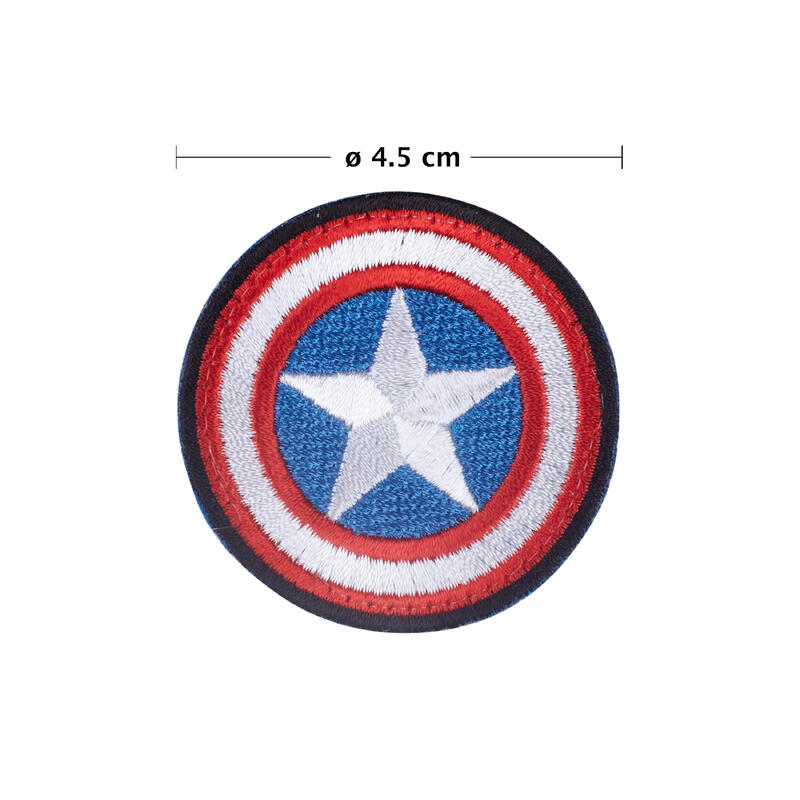 Parche de Velcro Escudo Capitán América Elitex Training