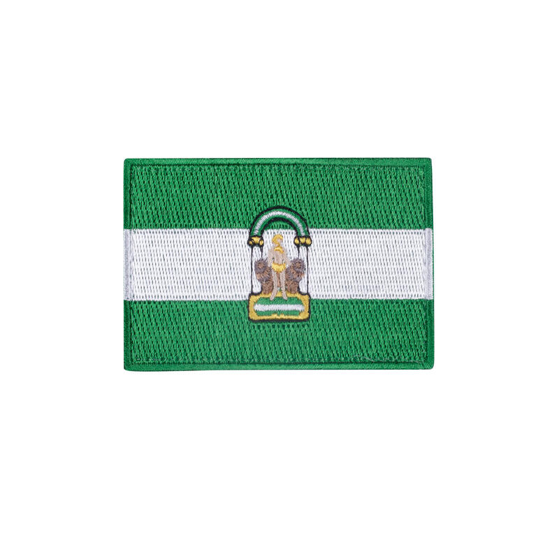 Velcro-Patch Andalusische Flagge Elitex Training