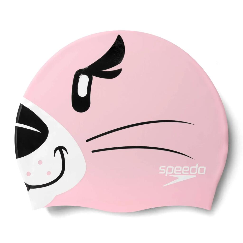 SPEEDO Aria Sea Otter Kids Silicone Swim Cap 2-6 Years