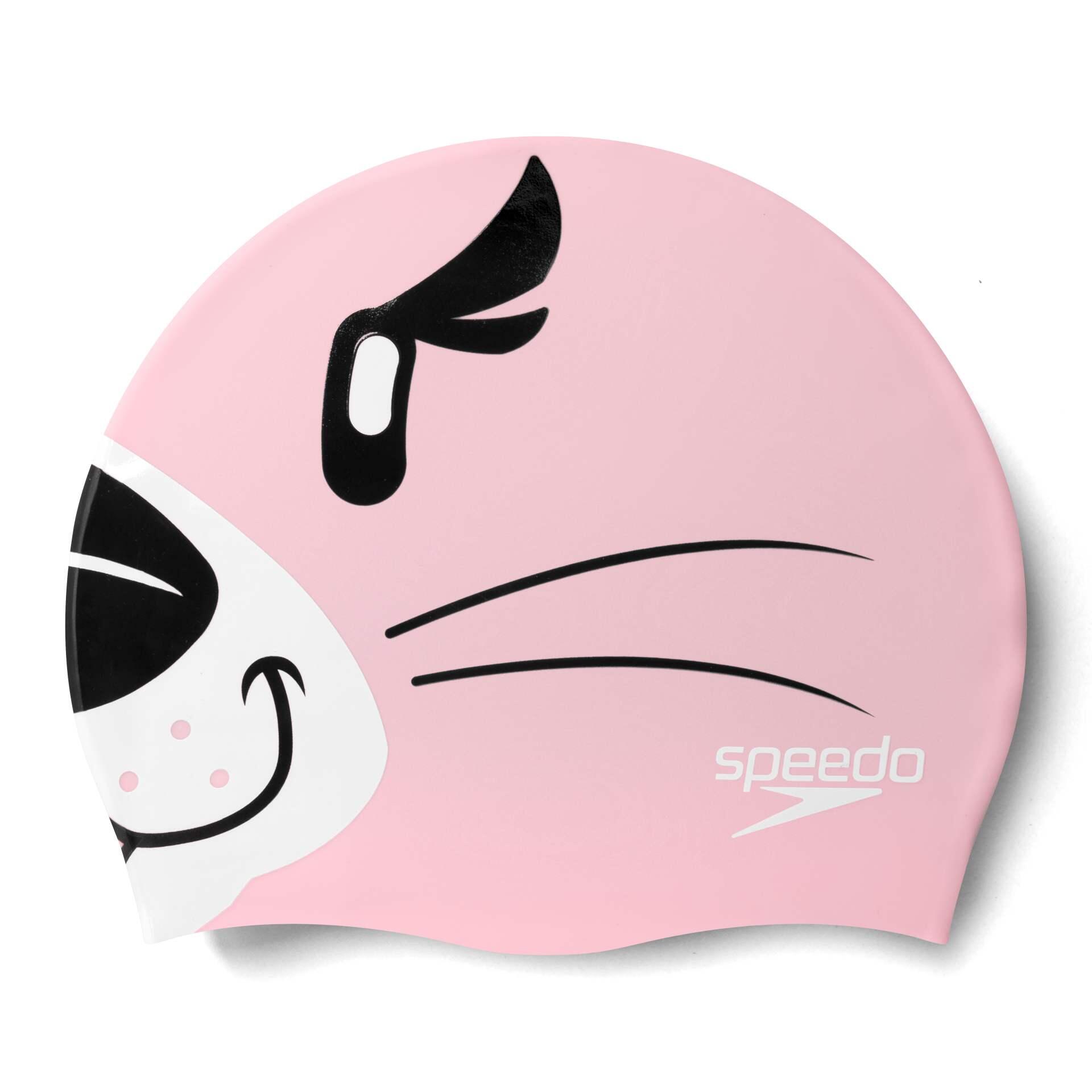 Speedo - Casquette Speedo Imprimée - Bonnet De Bain - Blanc|noir|rose - Kid Unique - Decathlon