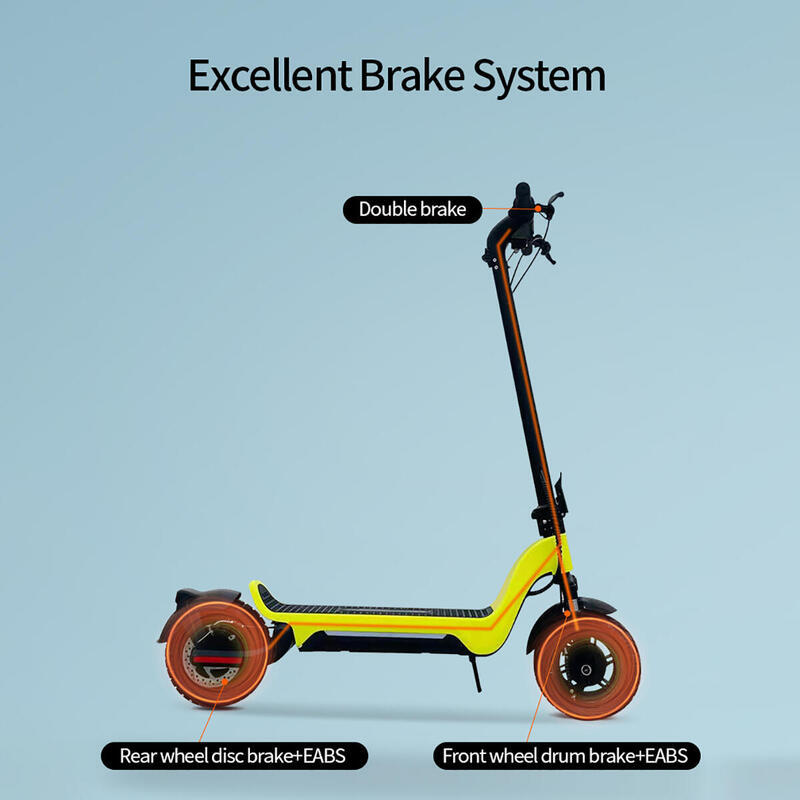 Trottinette électrique S9 800W-48V-13Ah (624Wh) - roue 10"