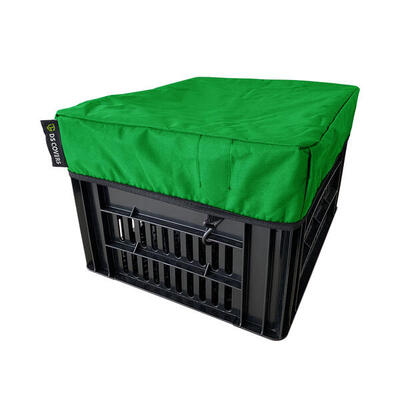 Ds covers crate bicycle cover groen m 35x45cm
