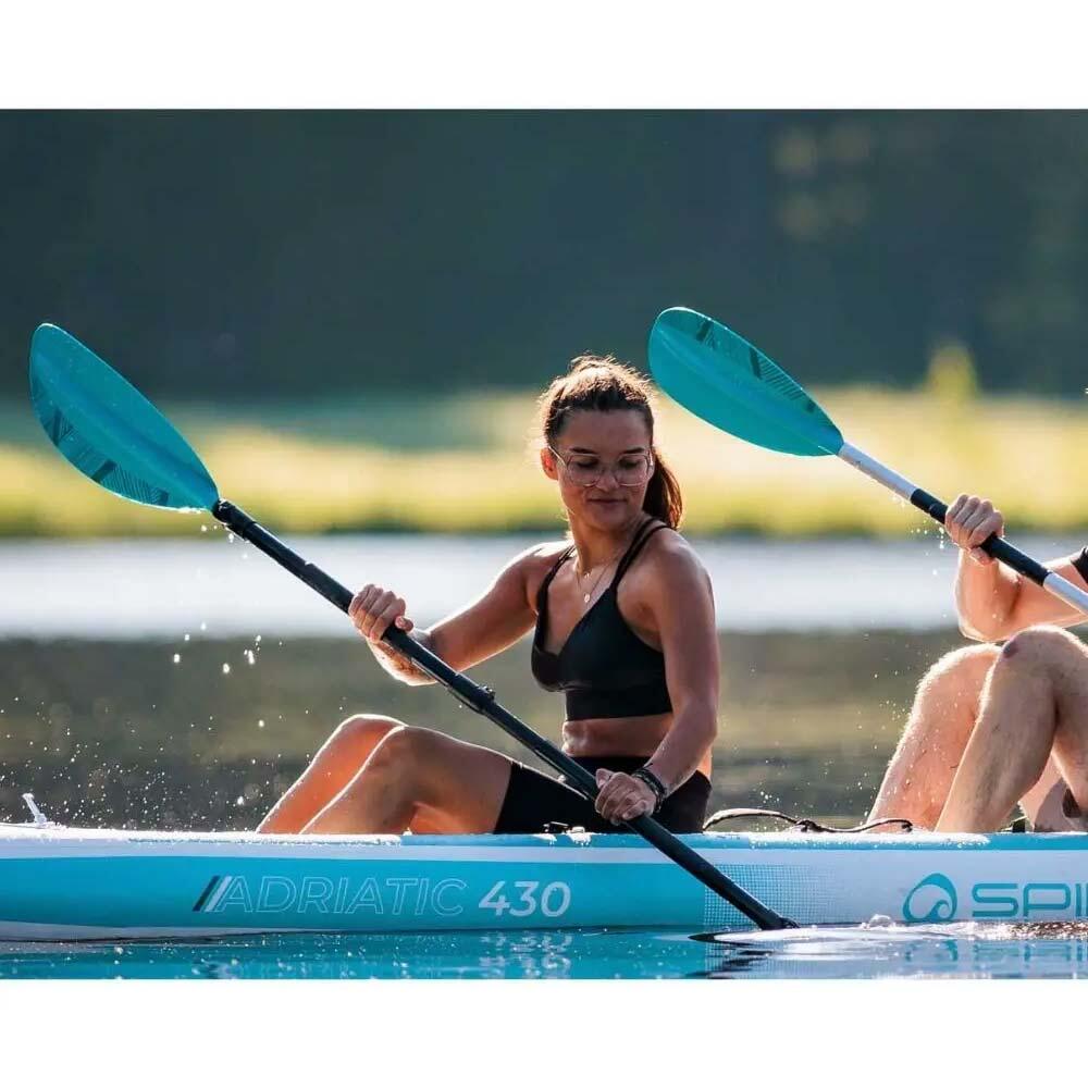 Pádlo SPINERA Kayak Classic Alu 4D BLUE BLUE 4/6