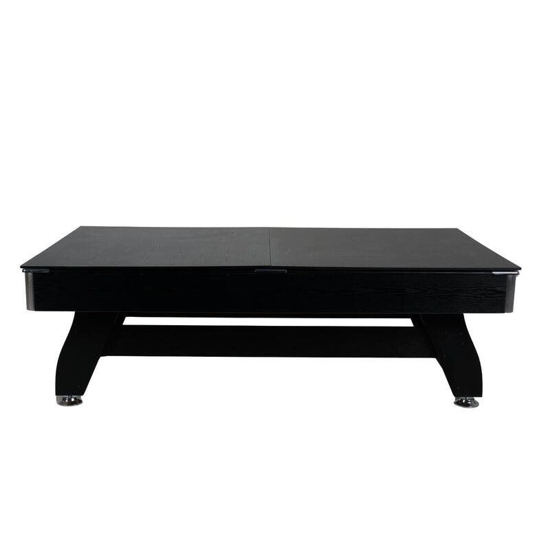 Nakładka na stół bilardowy ping-pong/jadalna 7FT-BLACK