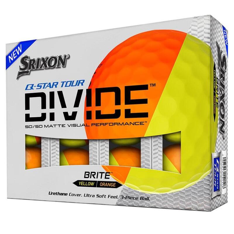 Confezione di 12 palline da golf Srixon Q-Star Tour DIVIDE