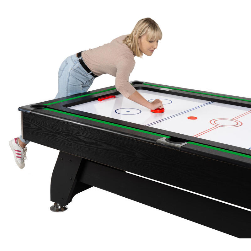 Stół bilardowy z nakładką cymbergaj/ping pong 9FT - BOLD-BLACK