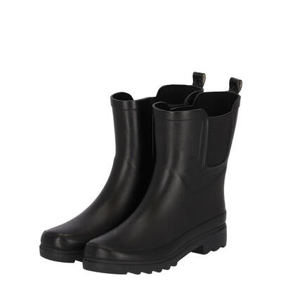 Bottes de pluie en Caoutchouc femme XQ Chelsea Caoutchouc Noir