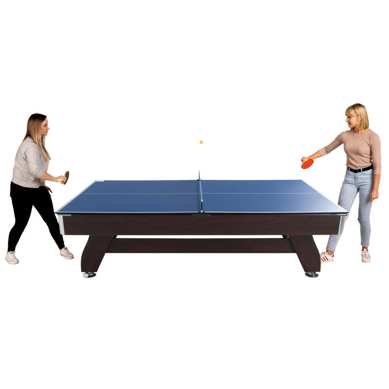 Stół bilardowy z nakładką ping pong/jadalna 7FT - BOLD-BROWN