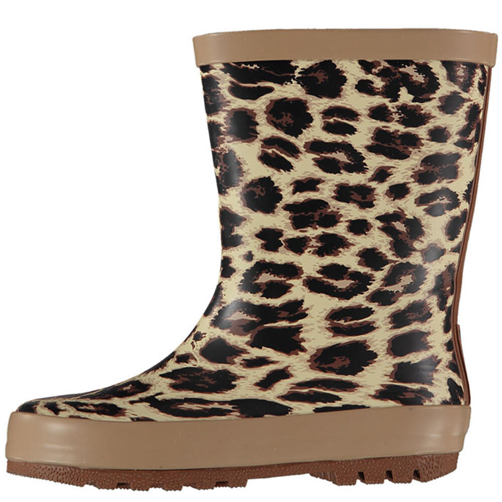 XQ FOOTWEAR XQ Kinder Regenlaarzen Panterprint