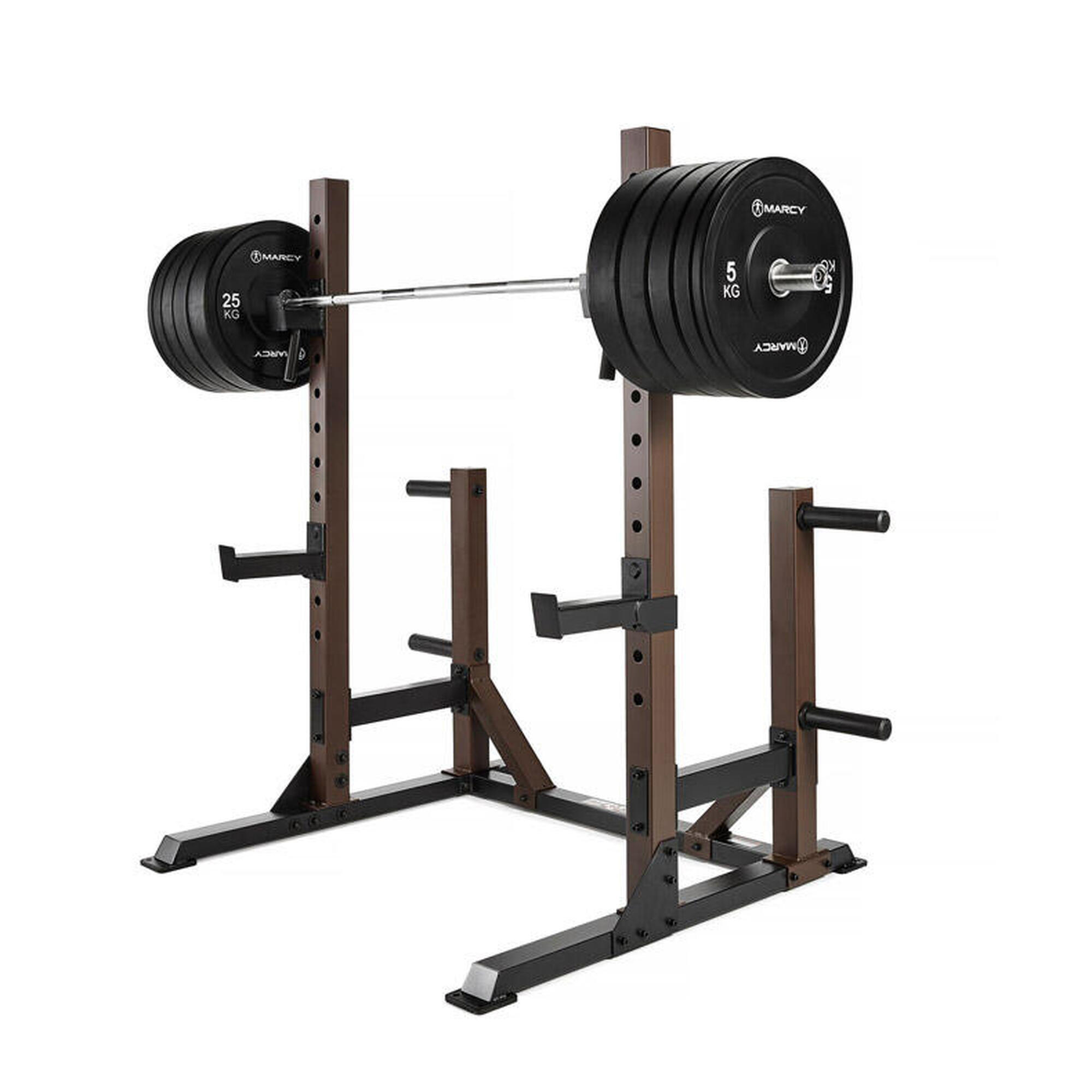 STEELBODY STB-70105 LIGHT COMMERCIAL SQUAT RACK & BASE TRAINER 3/7