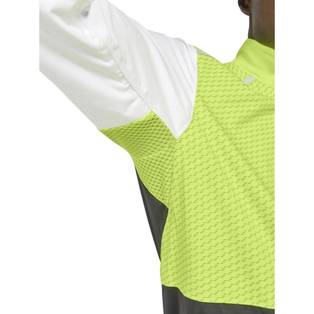 Men's Craft ADV Bike Hydro Lumen Yellow Grey Waterproof Jacket 7/7